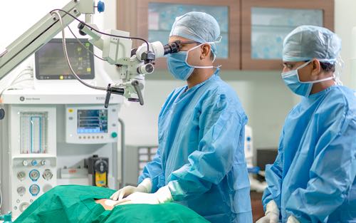 Spine Hospital Surgery In Operation Theater