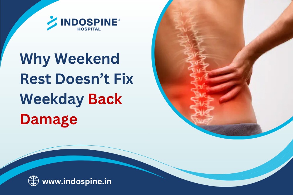 Why weekend rest doesn't fix weekday Back damage