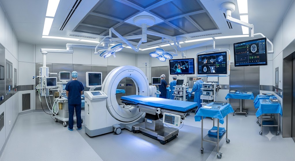 O-arm navigation technology used in spine surgery in Ahmedabad